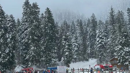 Weekend aglomerat pe pârtii, deşi Braşovul este în scenariul roşu. Aglomeraţie şi pe Valea Prahovei