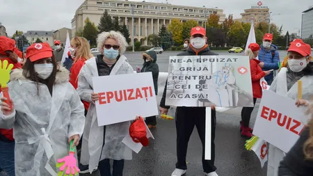Sanitas avertizează Guvernul: Tensiunea este foarte mare, angajații din spitale vor să întrerupă lucrul