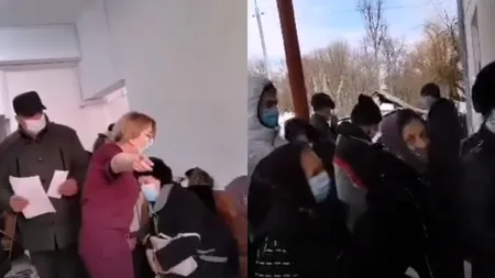 Pacienți dați afară din spital pentru că nu respectau distanțarea socială. Afară erau -7 grade VIDEO