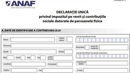 Declaraţia unică 2021. Care este plafonul minim pentru încadrarea ca plătitor de contribuţii sociale