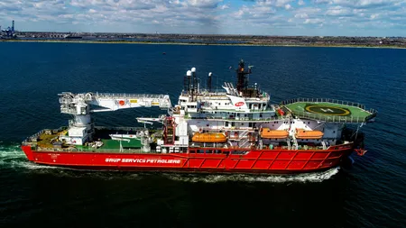 Operaţiune de salvarea în Marea Neagră. GSP Falcon a intervenit cu aparatură ultramodernă pentru a salva echipajul unei nave ucrainene FOTO şi VIDEO