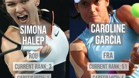 Simona Halep joacă împotriva Carolinei Garcia în turul doi la Miami. Franţuzoaica a eliminat-o Mihaela Buzărnescu în runda inaugurală