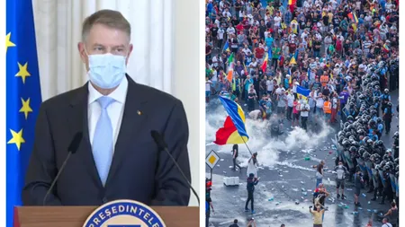 Klaus Iohannis: Solicit ministrului Justiţiei să explice public de urgenţă cum s-a ajuns în situaţia ca dosarul vizând evenimentele din 10 august 2018 să fie clasat