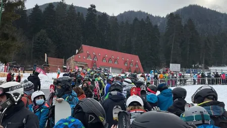 Preţuri de coşmar în Poiana Braşov de sărbători. Îţi trebuie multe salarii pentru câteva ore pe pârtie