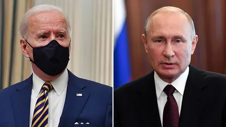 Joe Biden a vorbit la telefon cu Vladimir Putin şi i-a propus o întâlnire pe 