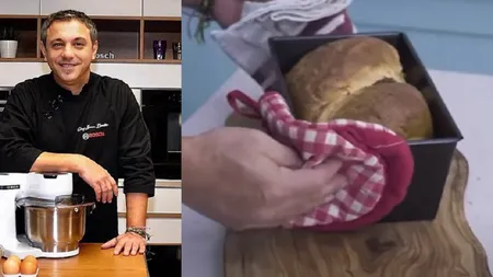 Reţeta de cozonac pufos şi fraged a lui Sorin Bontea. Cheful dezvăluie secretul