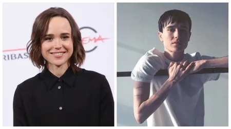 Ellen Page, una dintre cele mai frumoase actrițe din lume, s-a transformat în bărbat. 