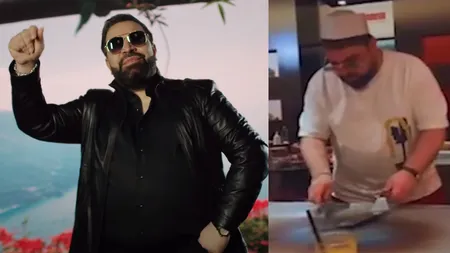 Florin Salam, spectacol într-un restaurant din Bucureşti. Ipostaza inedită în care a fost surprins manelistul VIDEO