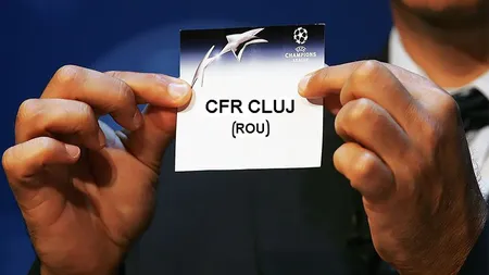  CFR Cluj, adversar facil în turul I preliminar al UEFA Champions League