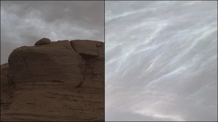 Fenomen rar pe planeta Marte, filmat de NASA. Oamenii de știință au rămas surprinși. Imagini unice