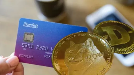 Revolut permite de astăzi tranzacții cu Dogecoin. Avertisment pentru utilizatori!