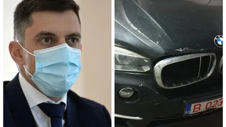 Ministrul Eduard Novak, implicat într-un accident cu maşina ministerului. Sindicaliştii îl acuză că i-ar fi cerut şoferului să îşi asume fapta, deşi era pe scaunul din dreapta