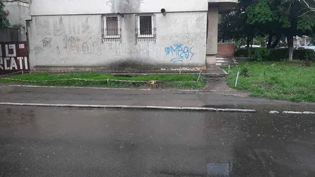 Explozii sub o stradă din Constanţa după furtună