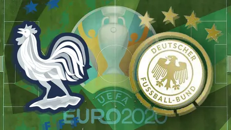 FRANŢA - GERMANIA: 1-0. Primul mare derby la euro 2021, decis de un autogol