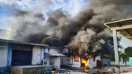 Cel puţin 18 morţi într-un incendiu la o fabrică de dezinfectanţi. 15 dintre victime sunt femei