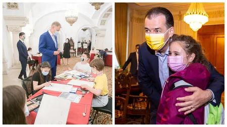 Iohannis şi Orban, gazdele unor evenimente pentru copii. Ce i-a răspuns şeful Camerei Deputaţilor unei fetiţe care i-a spus că vrea să ajungă pe Lună