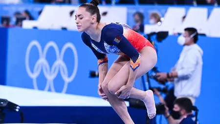 Larisa Iordache, anunț îngrijorător înainte de finala de la bârnă. Cum se simte după accidentarea la gleznă