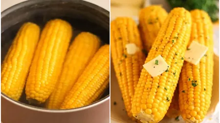 Cum faci cel mai bun porumb fiert. Ingredientul secret care îi dă o savoare deosebită