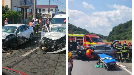 Accident cu opt victime pe litoral. Unul dintre şoferii implicaţi era băut