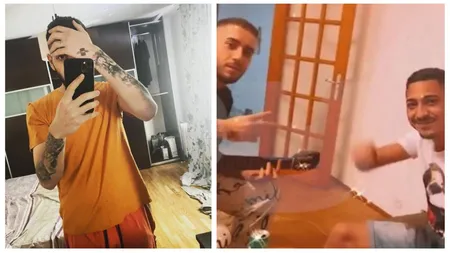 Fulgy, petrecere în arest la domiciliu cu Babi Minune. Fiul Clejanilor poate fi vizitat de prieteni VIDEO