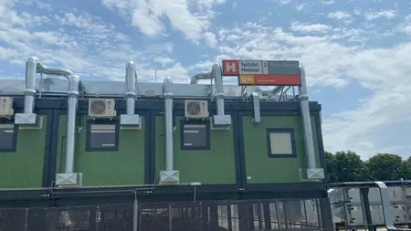 Cum arată spitalul modular ATI de la Piatra-Neamţ, construit de 