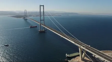 BREAKING: Joi se deschide cel mai mare pod suspendat construit vreodată în România, Podul Brăilei, de peste Dunăre
