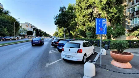Parcarea, cu plată pe marile bulevarde din Sectorul 4