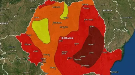 Iată harta cutremurelor din România. Aici sunt cele mai mari riscuri ca seismele să aibă loc