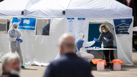 Semnal de alarmă în Israel. Peste 500 cazuri grave de COVID-19, pentru prima oară după luna martie