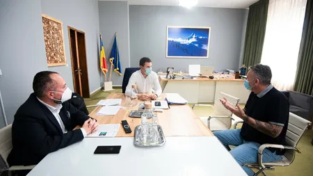 Ministrul Mediului s-a întâlnit cu activistul Tiberiu Boşutar: 