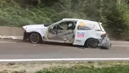 Accident HORROR la Trofeul Câmpulung Muscel VIDEO