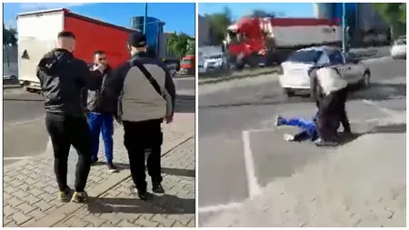 Bărbat din Timișoara, snopit în bătaie cu pumnii și picioarele de un controlor, pentru că circula fără bilet VIDEO