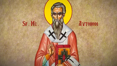 Calendar ortodox 12 septembrie 2023. Sfântul Mucenic Autonom. Rugăciunea care se rosteşte în momentele grele ale vieţii