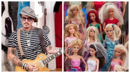 Cele mai de succes vedete ale lumii au pasiuni secrete, extrem de bizare. Johnny Depp colecționează păpuşi Barbie