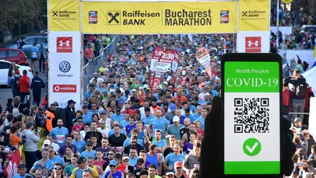 Accesul la Maratonul Bucureşti se va face în baza certificatului verde, care atestă vaccinarea, testarea sau trecerea prin boală