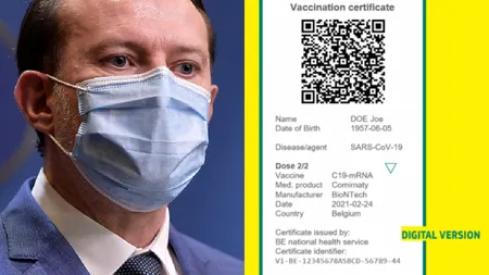 Comitetul de urgenţă a decis: Certificatul de vaccinare, obligatoriu la evenimente DOCUMENT