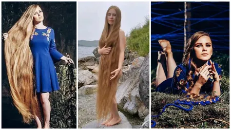 Ea este femeia cu cel mai lung păr din Rusia. Nu și-a tuns 