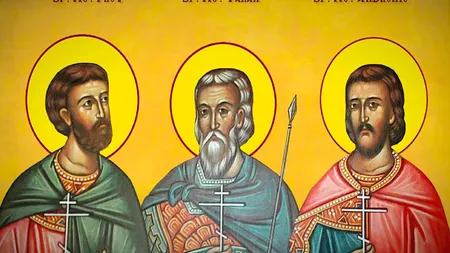 Calendar ortodox 12 octombrie 2023. Sfinții Mucenici Tarah, Prov și Andronic. Rugăciune care te eliberează de orice povară ai avea pe suflet
