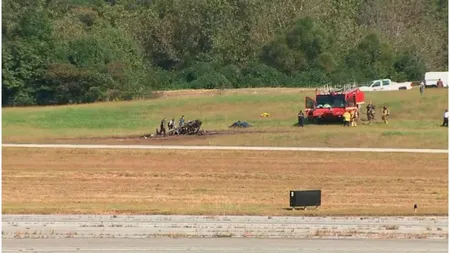 Incident aviatic tragic! Patru oameni au murit după ce un avion s-a prăbușit în timpul decolării