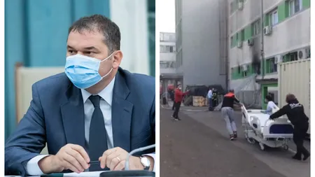 Incendiu la Spitalul de Boli Infecţioase din Constanţa. Ministrul Sănătăţii: 