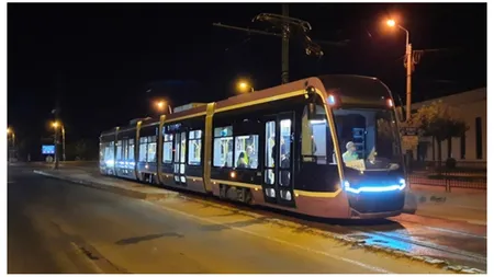 Tramvaiul cu cea mai mare autonomie din lume va circula în curând în Timişoara. A trecut toate testele de omologare