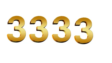3333. Afla ce inseamna cand vezi aceste cifre