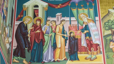 Calendar ortodox 21 noiembrie 2023. Cruce roşie: Intrarea în Biserică a Maicii Domnului. Ziua în care cerurile se deschid, iar rugăciunile sunt ascultate