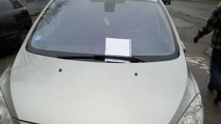 Gestul unei femei din Botoşani, după ce a parcat pe un loc concesionat. A devenit viral: 