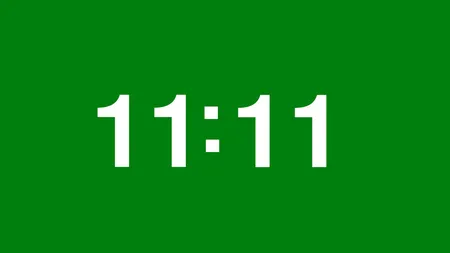 11:11. Afla ce inseamna cand vezi aceste cifre