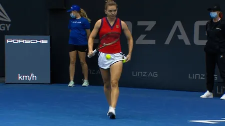 Simona Halep s-a calificat în sferturile de finală ale turneului de la Linz. Revanşă cu Aliaksandra Sasnovich, urmează Jasmine Paolini