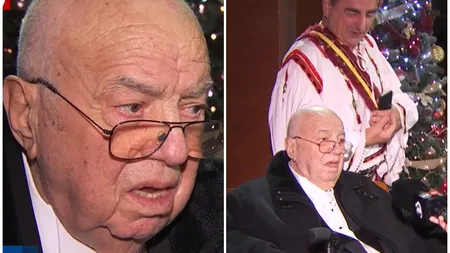 Alexandru Arşinel, din nou pe scenă după operaţia pe cord deschis: 