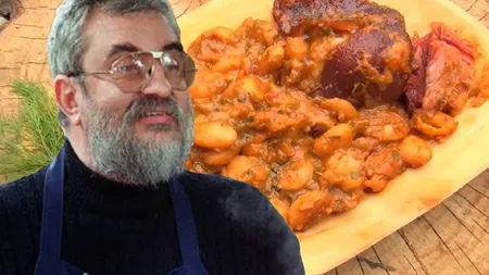 Fasole cu ciolan, reţeta lui Radu Anton Roman. Secretul regretatului bucătar pentru un gust cu totul aparte