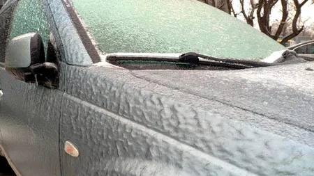 Freezing rain în Bucureşti. Trafic îngreunat din cauza poleiului. Ninsori abundente în nordul ţării şi la munte