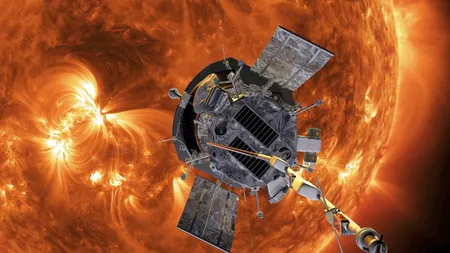 O sondă spațială a intrat în premieră în atmosfera Soarelui. Imagini extraordinare transmise către Pământ VIDEO